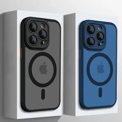 SUERTE MÍA Handyhülle für iPhone 14/15/16 Pro, Plus & Pro Max – MagSafe Hard Case Schutz