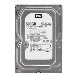 Disco Rigido WD WD5000AAKS 500GB SATA II 7.2K 16MB 3.5'' - Foto 1 di 3