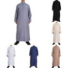 Plus Size Herren Muslimische Kleidung Arab Saudi Jubba Thobe Robe Traditionell