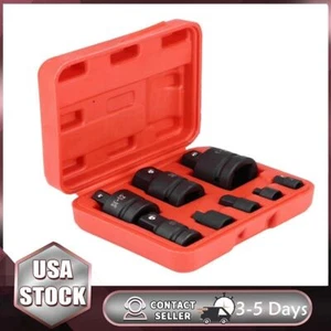 8pcs 3/8" to 1/4" 1/2 inch Drive Ratchet SOCKET ADAPTER REDUCER Air Impact Set - Picture 1 of 7