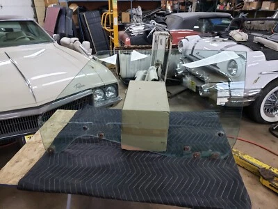 1969 GM LH Door Window Glass Convertible & Hardtop Buick Chevy Olds Pontiac Cad - Image 1 of 4