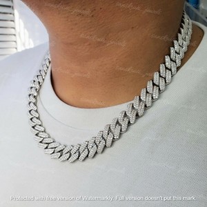White Gold Diamond Chains for Men for 