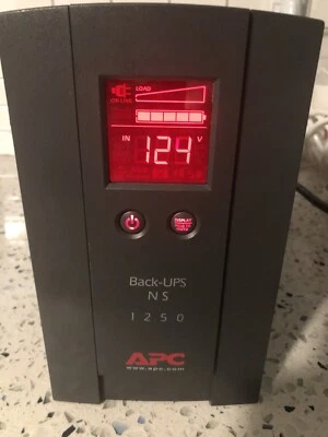 APC BN1250LCD Back-UPS NS 1250 8-Outlets 1250VA Battery Back Up. - Image 1 of 4