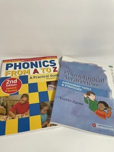 2 Book Literacy Pack- "Phonics from A to Z" & "Intervention for All: PA: PreK-2" - Picture 1 of 13