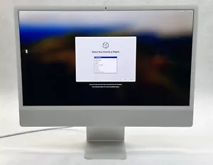 Apple iMac 21,1 MGPC3LL/A A2438 24" AIO M1 3.2GHz 8GB 256GB Sonoma 2021 *Read* - Picture 1 of 7
