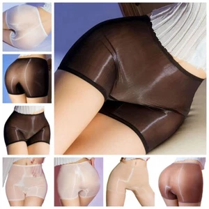 Mutandine corte donna olio sexy sicurezza corte intimo clubwear pantaloncini ragazzo lucidi - Foto 1 di 15