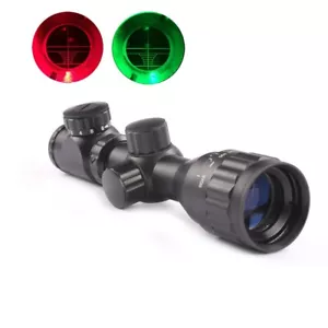 Tactical 2-6x32 AOEG Rifle Scopes Red/Green Mil-Dot Reticle Illuminated Sights - Picture 1 of 8