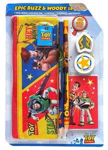 Disney Toy Story - Epic Buzz & Woody - Stationery Set - Brand New - Picture 1 of 1