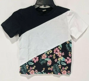 Youth Boys Black Floral Shirt - Picture 1 of 2