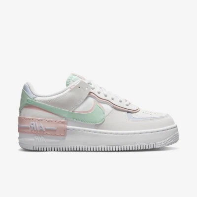 Nike Air Force 1 Shadow White / Mint / Pink / Grey Schuhe Sneaker CI0919-117 - Bild 1 von 4