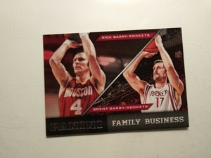 2013-14 Panini Family Business #1 Brent Barry Rick Barry