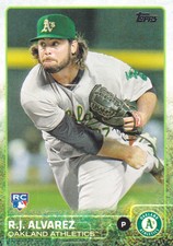 2015 Topps Baseball #689 R.J. Alvarez RC