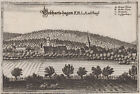 Salzgitter Gebhardshagen Original Copperplate Merian 1654