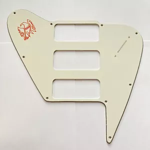 Golpeador de pergamino para Gibson 2011-2012 no inverso estudio con calcomanía roja - Imagen 1 de 6