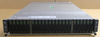 Fujitsu CX400 S2 4-Node 2U Server 8x Intel 6C E5-2620V2 1024GB RAM 24x 2.5" Bay - Image 1 of 3