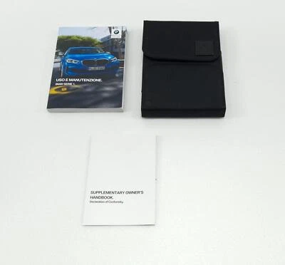 LIBRETTO USO E MANUTENZIONE PER BMW Serie 1 F40 B37 C15 A (19>) - Immagine 1 di 4