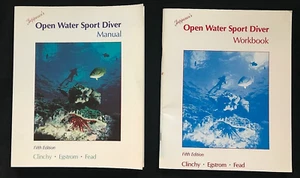 Jeppesen's Open Water Sport Diver Manual & Workbk SCUBA Diving Ocean by Clinchy - Imagen 1 de 3