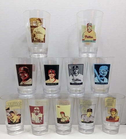 Reading Phillies 40th Anniversary Pint Glasses, Philadelphia Phillies 2007 Cover