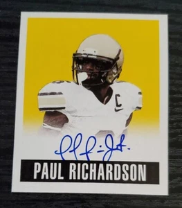 2014 Leaf Originals Paul Richardson Auto /85 - Picture 1 of 2