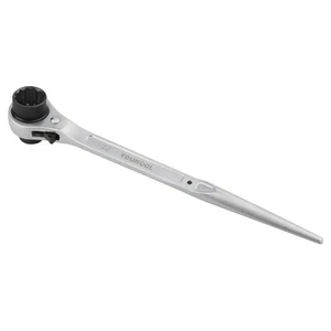 19mm x 22mm OR 3/4"×7/8" Ratcheting Scaffold Podger & Spud Wrench – 12-Point ... - Bild 1 von 8