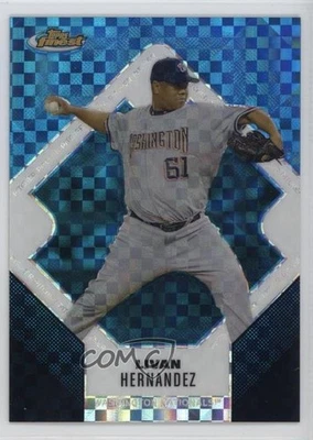 2006 Topps Finest Blue X-Fractor /150 Livan Hernandez #76 - Image 1 of 2