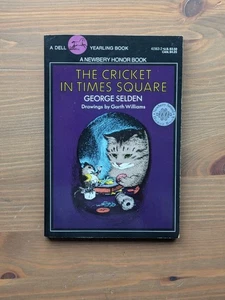 Cricket In Times Square Vintage 1960 Dell Yearling Paperback Book Rare - Picture 1 of 3