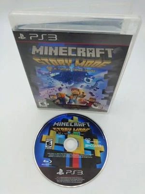 Minecraft: Story Mode A Telltale Games Series (PlayStation 3 2015) PS3 No Manual - Image 1 of 2