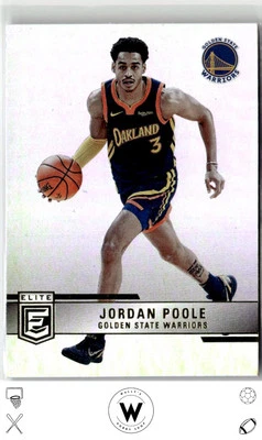 2021-22 Donruss Elite #69 Jordan Poole - Image 1 of 2