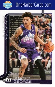 2025-26 Topps Utah Jazz #131 Keyonte George - Picture 1 of 2