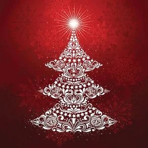 Red Gradients Holiday Christmas Panel 60" x 60" by Moda, 33430 12P - Picture 1 of 2