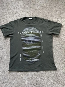 IH NOM UH NIT Paris Runway Division Printed T-Shirt In Black Sz XL USED - Picture 1 of 8