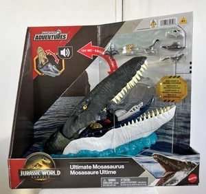 Mattel Jurassic World Rebirth Ultimate Mosasaurus Ultimate Micro Adventures - Picture 1 of 6