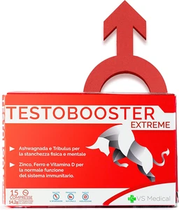 Testobooster Extreme - Integratore per Uomo, Effetto Ultra Forte Immediato, Migl - Foto 1 di 12