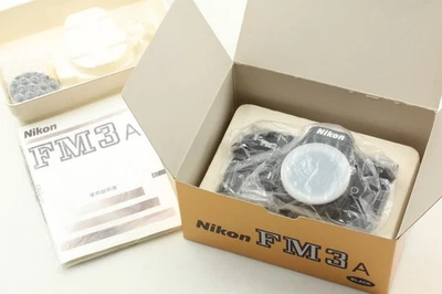 [Sin usar en caja] Cuerpo de cámara fotográfica Nikon FM3A negra 35 mm SLR de JAPÓN Foto 1 de 4