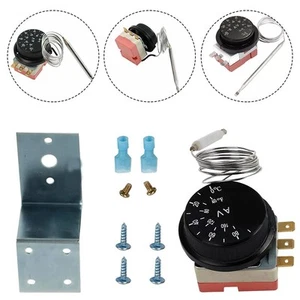 For Automotive Radiators Adjustable Fan Thermostat Adjustable Temperature Switch - Picture 1 of 12