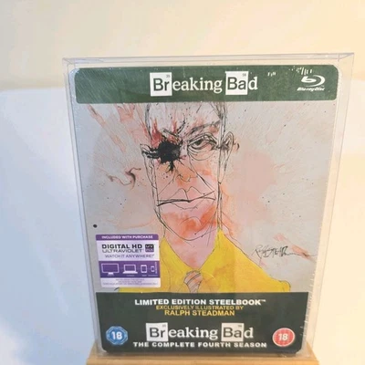 BREAKING   BAD   THE  COMPLETE   FOURTH  SEASON  BLU-RAY  STEELBOOK, BRAND  NEW - Image 1 of 4