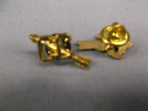cross country SCHOOL LETTER JACKET CHENILLE SPORT AWARD PIN - Picture 1 of 1
