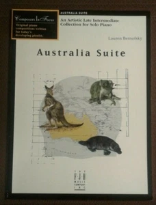 Australian Suite Lauren Bernofsky Intermediate Piano Solos Composer In Focus - Picture 1 of 2