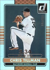 2015 (ORIOLES) Donruss Stat Line Season #58 Chris Tillman /334