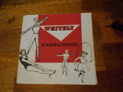 Original Whitely EXERCISERS bodybuilding muscle course/foldout - Image 1 of 4