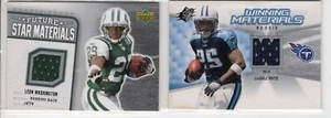 Camiseta Leon Washington + Lendale White 2006 Upper Deck Future Star usada en el juego #LW - Imagen 1 de 1