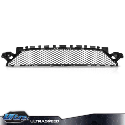 Center Bumper Grille Fit For 2015-2018 Mercedes Benz C300 2017-2018 C43 AMG - Image 1 of 4