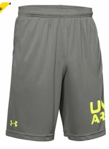Men’s Under Armour Woven Adapt Shorts 1351653 615 Grey Size M - Picture 1 of 3