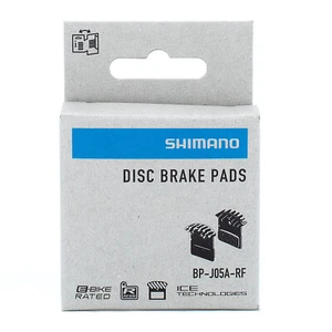 1 par de pastillas de freno de disco SHIMANO J05A-RF con aletas de refrigeración resina EBPJ05ARFA - Imagen 1 de 3