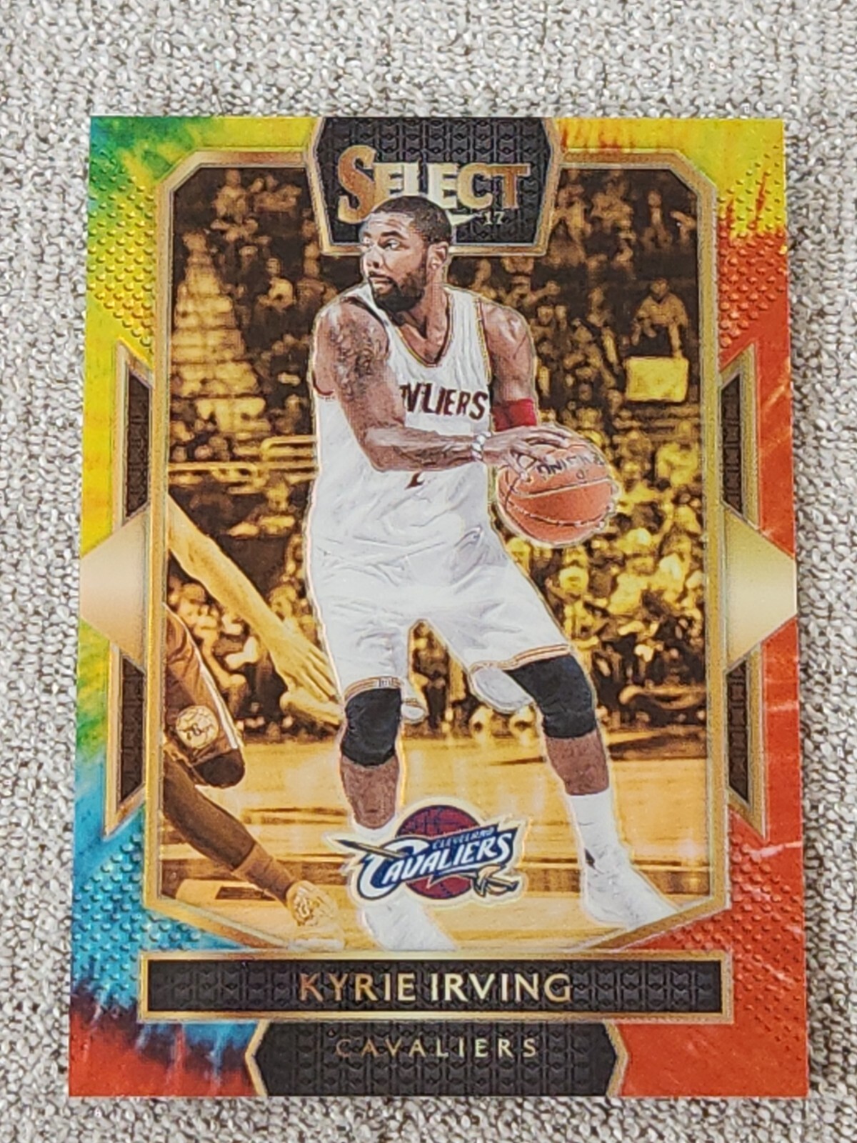 2016 Panini Select Courtside Tie Dye Prizm /25 Kyrie Irving #237