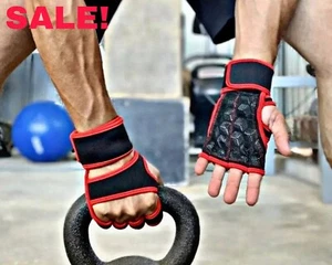 Guantes para levantamiento de pesas Crossfit Workout Gym Cross Training Levantamiento de pesas WOD - Imagen 1 de 33