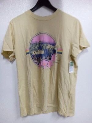 Volcom Damen Kurzarm - Schloss It Up S/S T-Shirt -wheat Gelb L/10 #6B2B - Bild 1 von 3