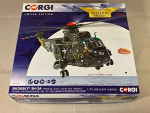 SIKORSKY SH-3A Helicopter, US Navy HS-3 "Tridents", Genini X, Corgi 1:72 1/72 !! - Picture 1 of 10
