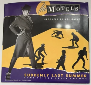 The Motels SUDDENLY LAST SUMMER, (45 NEW WAVE P/S) #5271 PLAYS VG++ - Picture 1 of 6