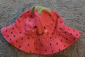 toddler girl strawberry fruit sun wear hat kohl's goldbug strawberries cute 2-4T